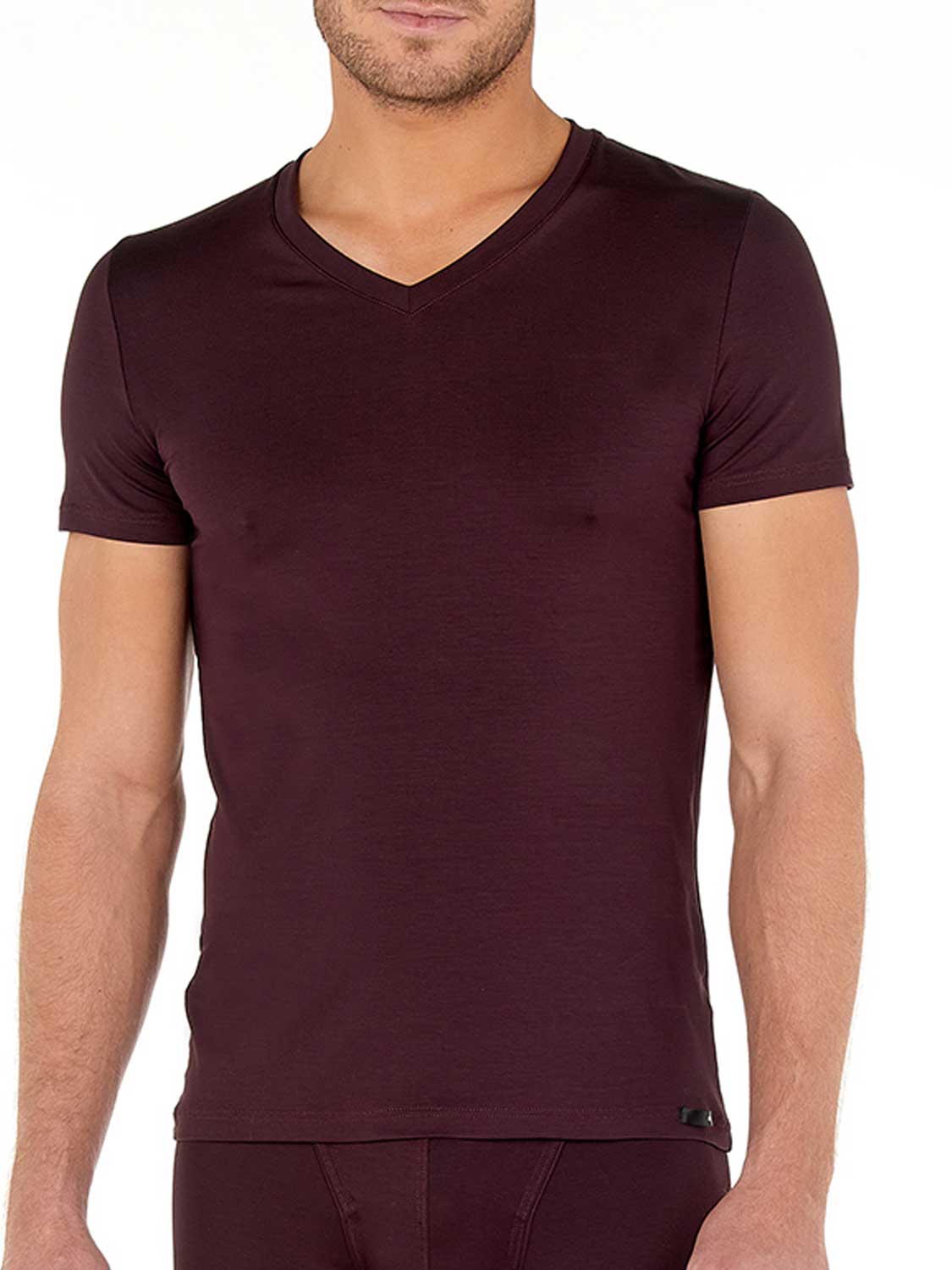 T-Shirt V-neck - Tencel Soft